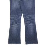 DAY TRIP Womens Regular Blue Denim Stone Wash Jeans W34 L30 Stylish Distressed