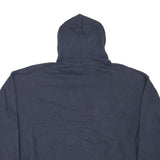 NFL Mens Navy Blue Cotton Blend Hoodie XL Classic Pullover Sportswear