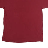 GILDAN Mens Red Hawaiian Graphic T-Shirt L Short Sleeve Crew Neck Casual Cotton