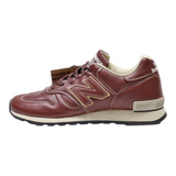 NEW BALANCE M670BRN Sneaker Trainers Brown Synthetic Mens UK 7.5