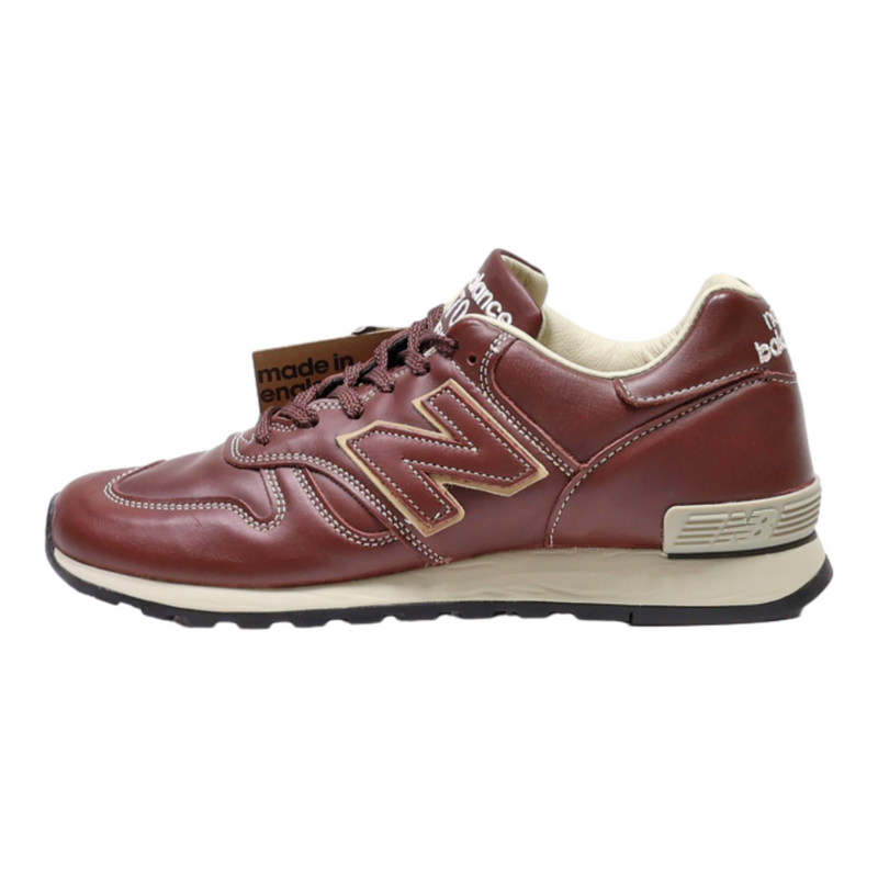 NEW BALANCE M670BRN Sneaker Trainers Brown Synthetic Mens UK 7.5