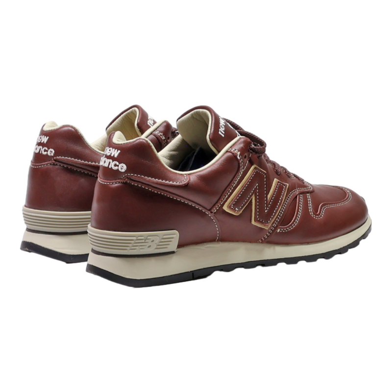 NEW BALANCE M670BRN Sneaker Trainers Brown Synthetic Mens UK 7.5