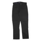 Calvin Klein Mens Jeans Black Slim Skinny Denim W32 L32 Classic Zip Fastening