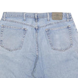 WRANGLER Mens Shorts Blue Denim Casual XL W38 Distressed Cotton