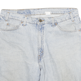 LEVI'S Mens Shorts Blue Denim XL W34 Casual 5 Pocket Classic Fit