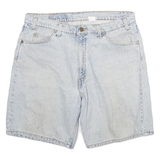 LEVI'S Mens Shorts Blue Denim XL W34 Casual 5 Pocket Classic Fit