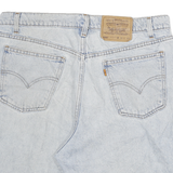 LEVI'S Mens Shorts Blue Denim XL W34 Casual 5 Pocket Classic Fit