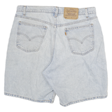 LEVI'S Mens Shorts Blue Denim XL W34 Casual 5 Pocket Classic Fit