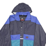 MCKINLEY Mens Blue & Teal Colourblock Outdoor Jacket S Polyamide Blend Zip
