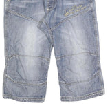 CAMP DAVID Mens Shorts Blue XL W38 Denim Casual Plain Cotton Blend