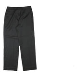 IMAGE WEAR Womens Wool Blend Black Regular Fit Straight Trousers W29 L28