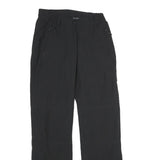 TREVOLUTION Womens Polyester Black Regular Straight Trousers W26 L33 Elastic