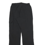 TREVOLUTION Womens Polyester Black Regular Straight Trousers W26 L33 Elastic