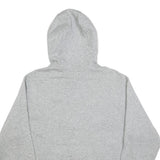 NIKE Mens Grey Left Coast Pullover Hoodie L Cotton Blend Casual Sportswear