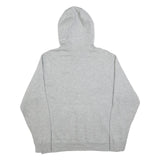 NIKE Mens Grey Left Coast Pullover Hoodie L Cotton Blend Casual Sportswear