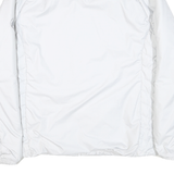 MAMMUT Womens White Lightweight Jacket L Polyester Blend Zip Plain Outdoor Wear