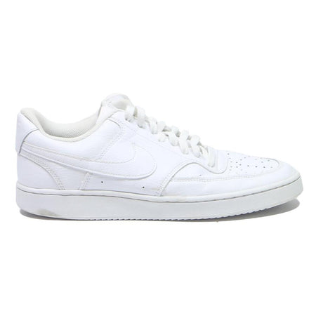 NIKE Court Vision Low Mens Trainers White Synthetic UK 8.5 Classic Style