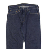 LEVI'S 751 Mens Jeans Blue Relaxed Straight Denim Raw W36 L24 Classic Style
