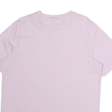 PUMA Womens Lilac Crew Neck Short Sleeve Classic Fit Cotton T-Shirt L