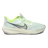 NIKE Air Zoom Pegasus 38 Mens Low Top Trainers White & Light Green Synthetic UK