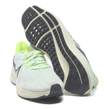 NIKE Air Zoom Pegasus 38 Mens Low Top Trainers White & Light Green Synthetic UK