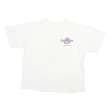 Mens White Lake Tahoe Hard Rock Cafe Graphic T-Shirt M Short Sleeve Crew Neck