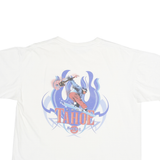 Mens White Lake Tahoe Hard Rock Cafe Graphic T-Shirt M Short Sleeve Crew Neck