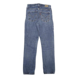 LEVI'S Mid Rise Skinny Womens Jeans Blue Regular Skinny Denim Medium W26 L30