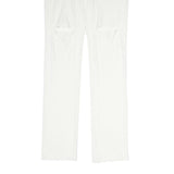COAST Womens Joggers White L W30 L32 Slim Straight Polyester Blend Casual Wear
