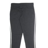 ADIDAS Womens Joggers Black & White Slim Tapered S W30 L30 Sportswear
