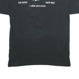 RUSSELL ATHLETIC Mens Black Pirate Basketball Camp T-Shirt M Short Sleeve Crew