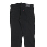 LEVI'S 511 Slim Mens Black Slim Skinny Denim W33 L32 Ripped Stretch Cotton Blend