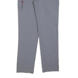 CRANE Womens Relaxed Grey Trousers W28 L30 Zip Polyester Blend Casual Outdoor