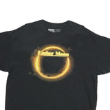 WWE Mens Black Ember Moon Graphic T-Shirt XL Short Sleeve Crew Neck Official