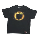 WWE Mens Black Ember Moon Graphic T-Shirt XL Short Sleeve Crew Neck Official