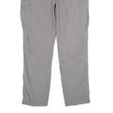 MAMMUT Womens Polyamide Grey Regular Straight Trousers W34 L34 Outdoor Hiking