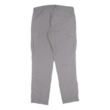MAMMUT Womens Polyamide Grey Regular Straight Trousers W34 L34 Outdoor Hiking
