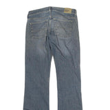 TOMMY HILFIGER Womens Jeans Blue Regular Flared Denim Light W28 L31 Stylish