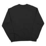 CHAMPION Mens Black University Of The Pacific Crew Neck L Cotton Sweatshirt