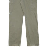 CARHARTT Mens Cotton Blend Beige Workwear Regular Straight Trousers W31 L31