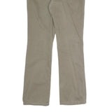 RALPH BY RALPH LAUREN Womens Cotton Blend Beige Slim Straight Trousers W28 L30