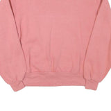 JERZEES Mens Pink Crew Neck S Cotton Blend Sweatshirt Casual Essential
