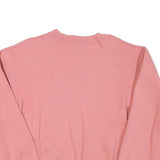 JERZEES Mens Pink Crew Neck S Cotton Blend Sweatshirt Casual Essential