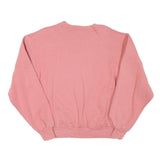 JERZEES Mens Pink Crew Neck S Cotton Blend Sweatshirt Casual Essential