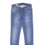 TRUE RELIGION Womens Jeans Blue Slim Skinny Denim Medium W28 L29 Fashion Cotton