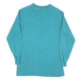 LEVI'S Mens Blue Long Sleeve T-Shirt Crew Neck Originals Graphic M Cotton Blend