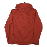 MAMMUT Womens Red Jacket S Polyester Blend Outdoor Zip Casual Lightweight