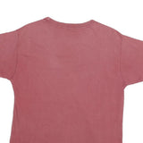 YES OR NO Mens Red Graphic T-Shirt M Short Sleeve Crew Neck Stylish Casual Wear