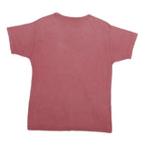 YES OR NO Mens Red Graphic T-Shirt M Short Sleeve Crew Neck Stylish Casual Wear