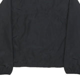 NIKE Womens Black Jacket S Polyester Plain Zip Lightweight Sportswear